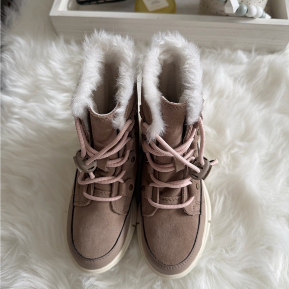 Sorel little kids Explorer Lace Wp size 12 - Picture 9 of 10